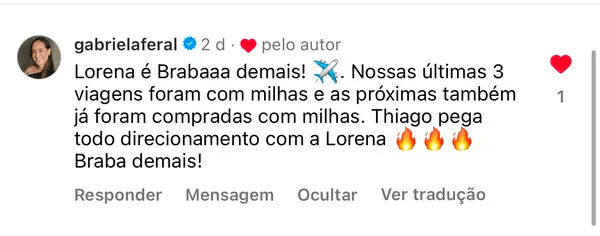 Depoimento Gabriela Feral